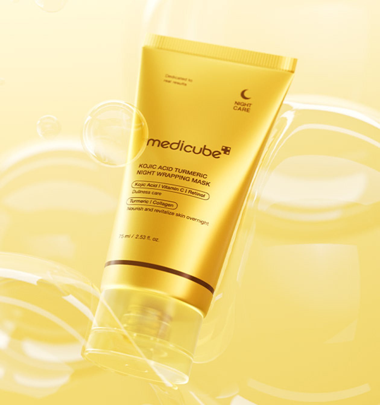Kojic Acid Turmeric Night Wrapping Mask 75ml, medicube medicube Treatment Mask