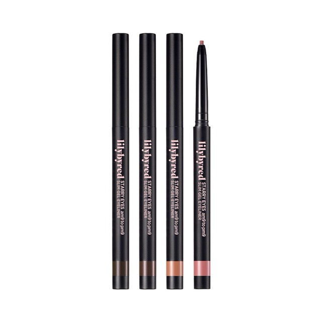 lilybyred Starry Eyes Am9 to Pm9 Slim Gel Eyeliner 0.14g (5colors) lilybyred Eyeliner