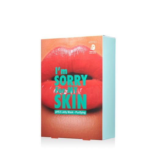 pH 5.5 Jelly Mask 33g*10ea #Purifying, I'm Sorry For My Skin I'm Sorry For My Skin Facial Mask