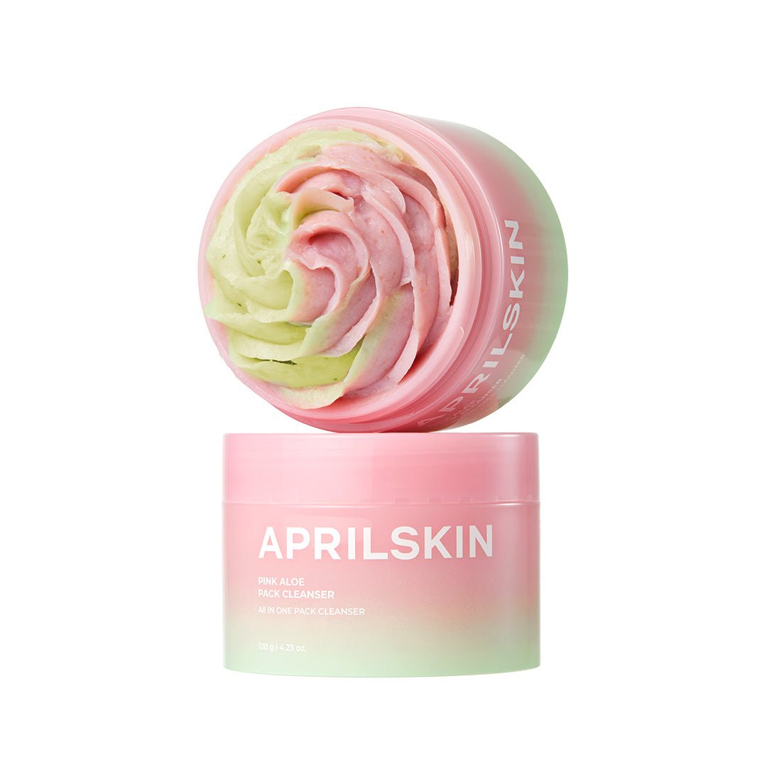Pink Aloe Mask-to-Foam Soothing Cleanser 120g, APRILSKIN APRILSKIN Cleanser