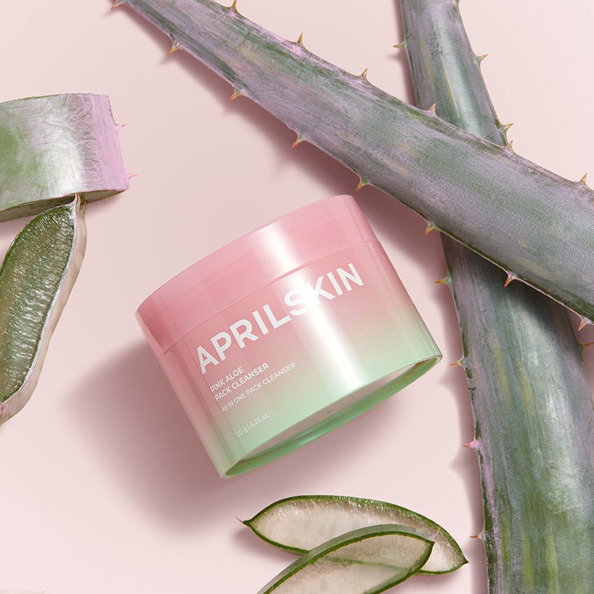 Pink Aloe Mask-to-Foam Soothing Cleanser 120g, APRILSKIN APRILSKIN Cleanser