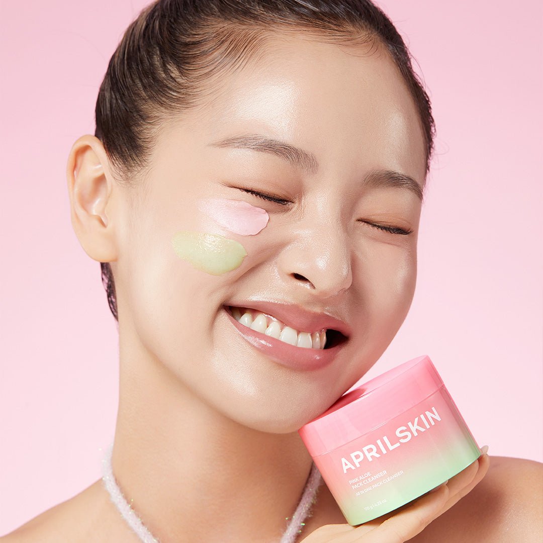 Pink Aloe Mask-to-Foam Soothing Cleanser 120g, APRILSKIN APRILSKIN Cleanser
