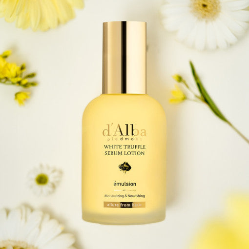 White Truffle Moisturizing Serum Lotion 100ml, d'Alba d'Alba Face Lotion