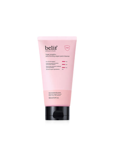 belif Super Knights Pore Firming Vegan Pack Cleanser 150ml belif Cleanser