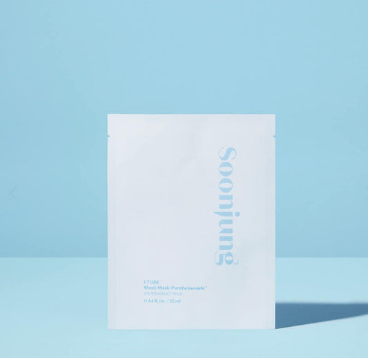 SoonJung Panthensoside Sheet Mask Sheet 25ml x 10pcs, ETUDE HOUSE ETUDE HOUSE Treatment Mask
