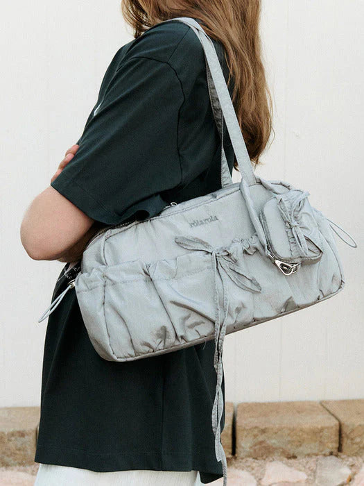 rolarola STRING RIBBON DUFFLE BAG
