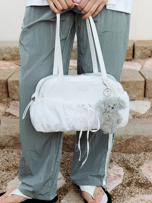 rolarola STRING RIBBON DUFFLE BAG