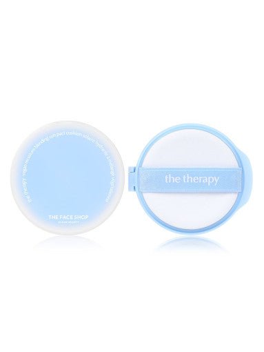 The Therapy Vegan Moisture Blending Sun Pact SPF 50+ PA++++ 14gX2ea, THE FACE SHOP THE FACE SHOP Sun Cushion