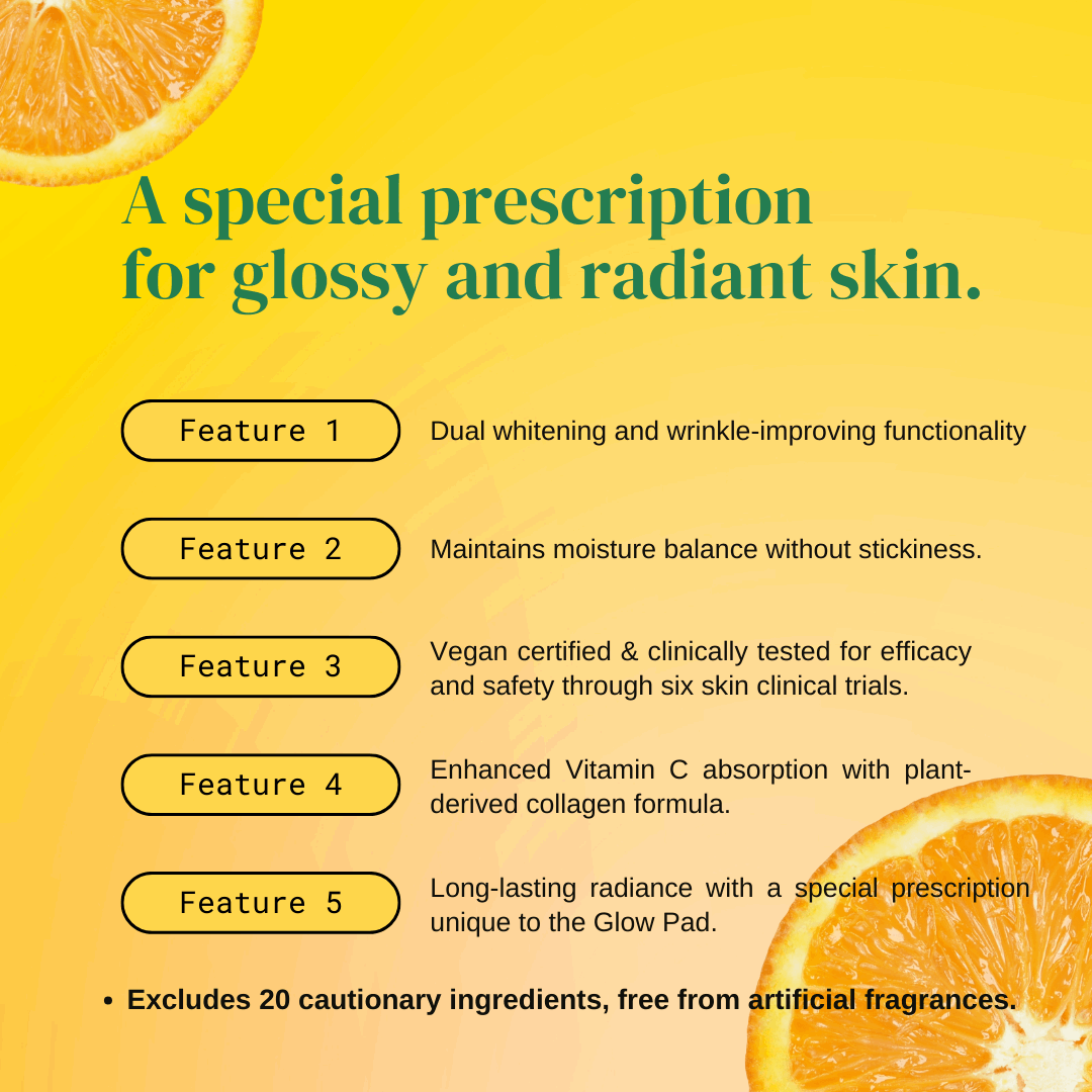 Vitamin C Glossy Jumbo Pad 160ml, JEJU INDI JEJU INDI Hydrating Toner